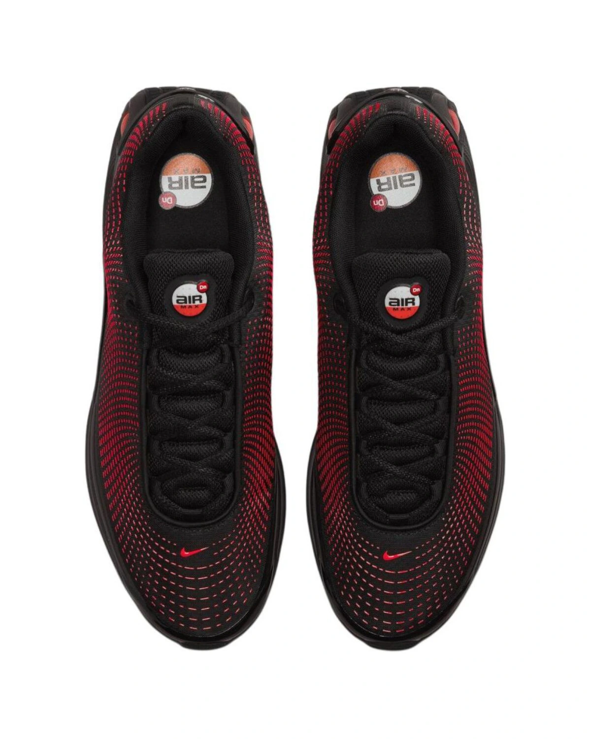 Nike Air Max Dn SE unisex кроссовки дышащие с поддержкой чёрно-красные картинка