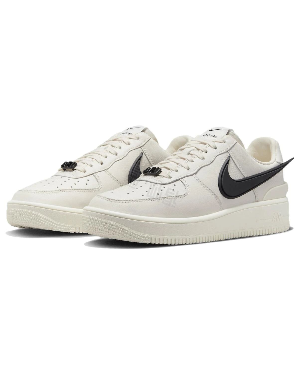 Nike Air Force 1 LOW мужские и женские кроссовки белые из натуральной кожи картинка
