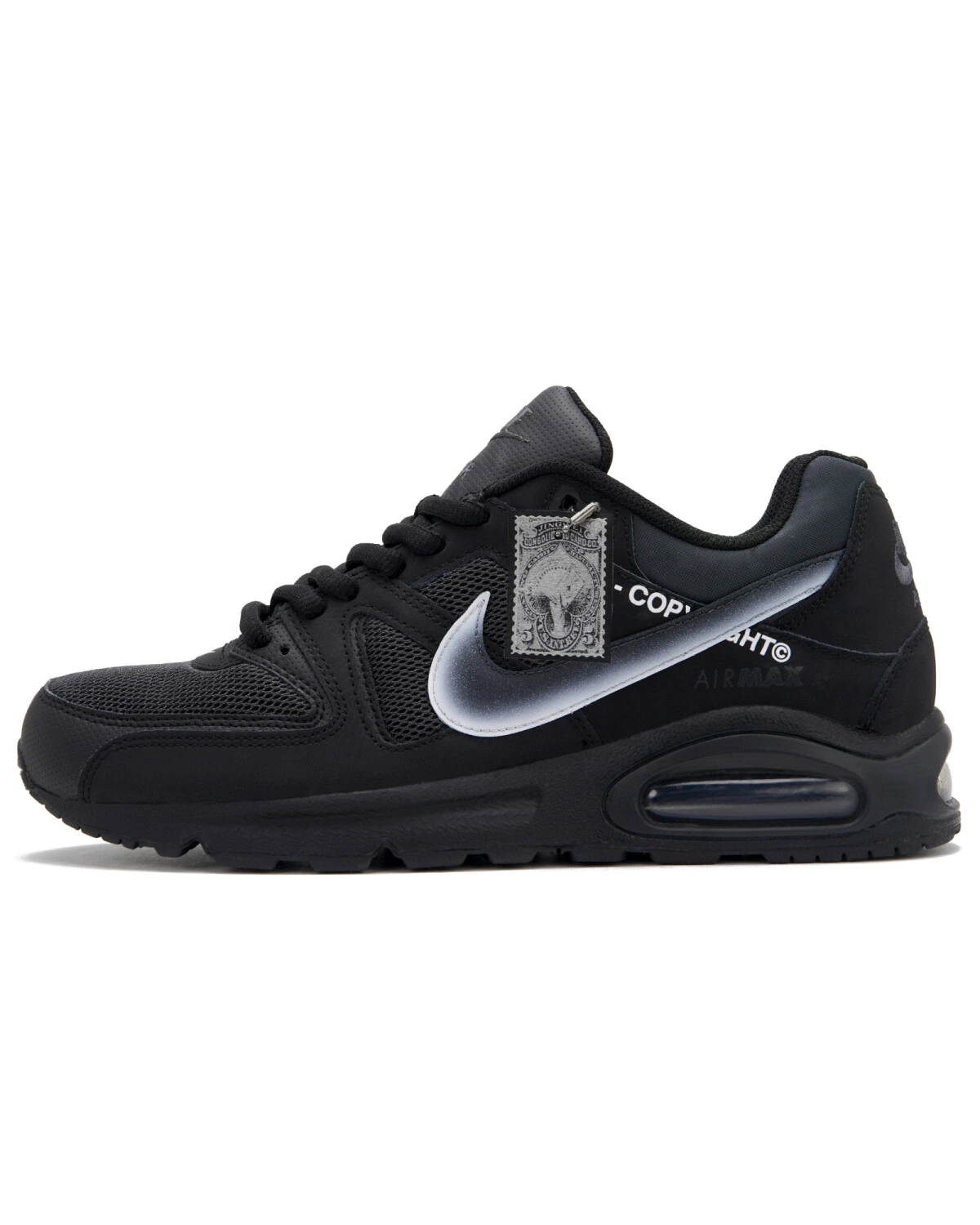 Nike Air Max Command мужские кроссовки чёрные с амортизацией картинка