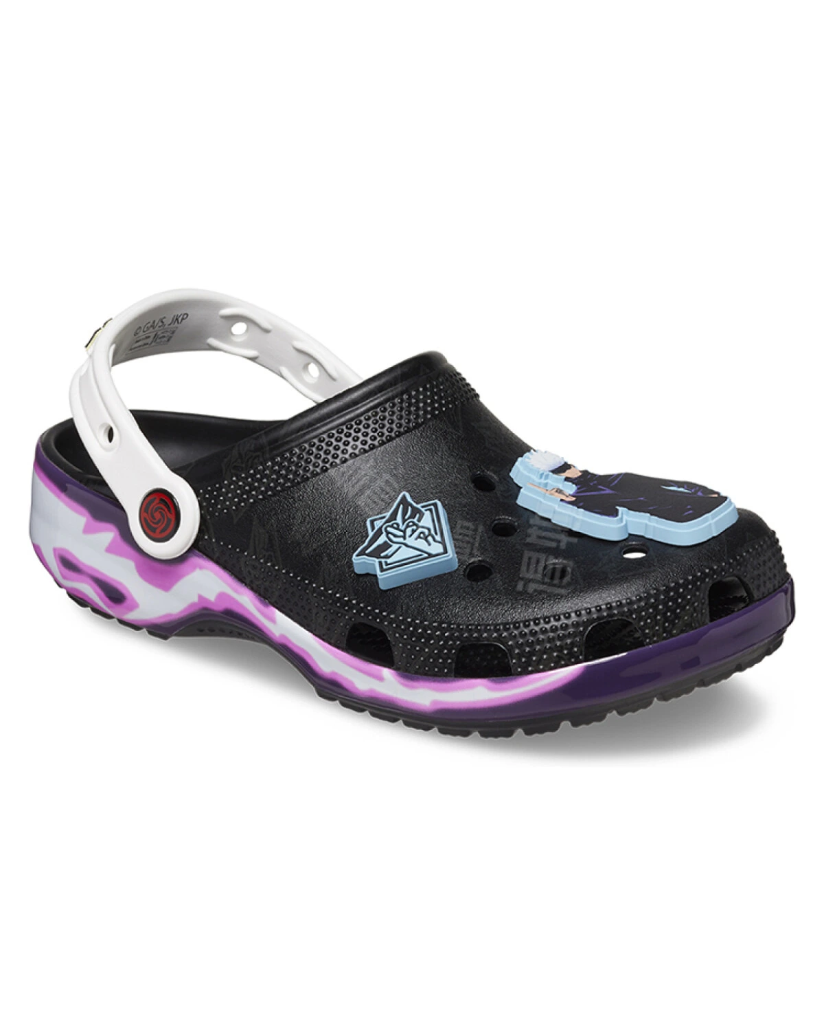 Crocs Jujutsu Kaisen x EVA унисекс кроксы черные из EVA картинка