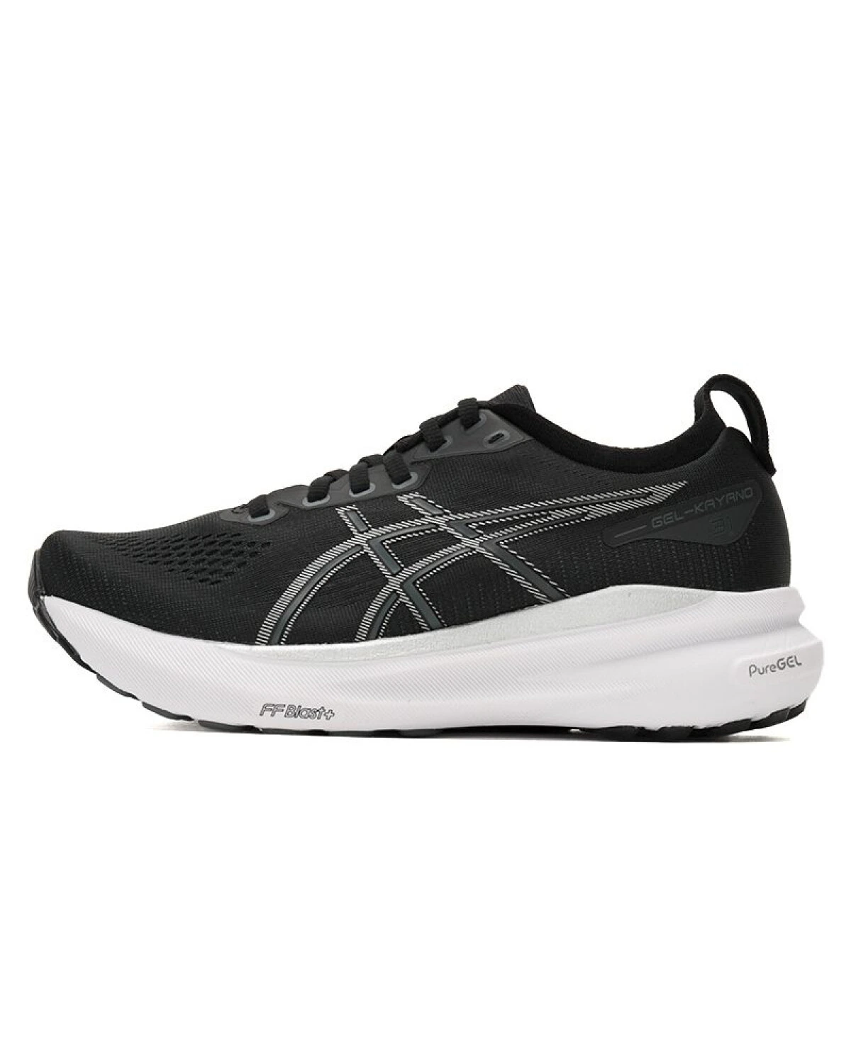 Asics Gel-Kayano 31 женские спортивные кроссовки с амортизацией и дышащим верхом черные картинка