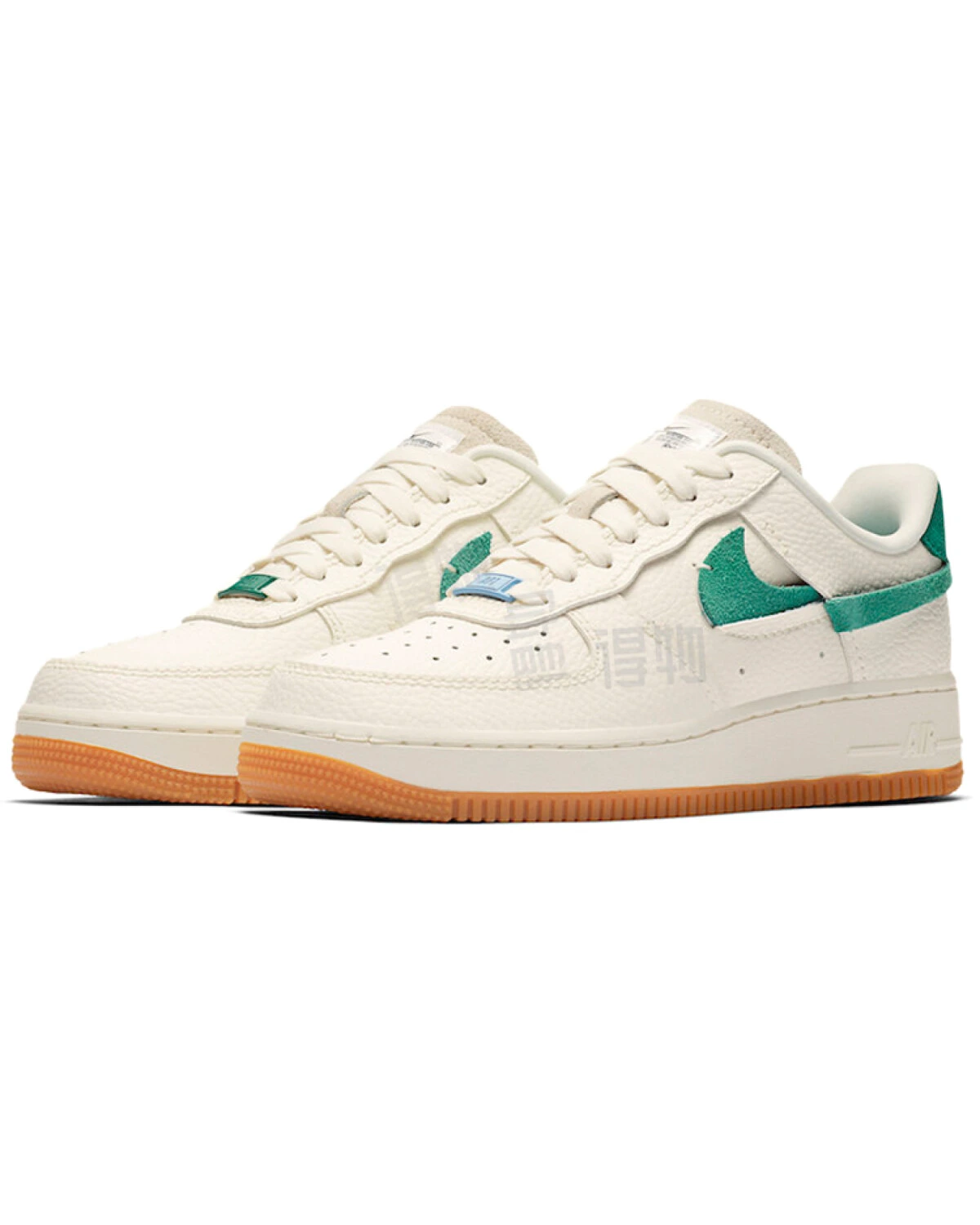Nike Air Force 1 vandalized женские кроссовки бежевые с амортизацией картинка