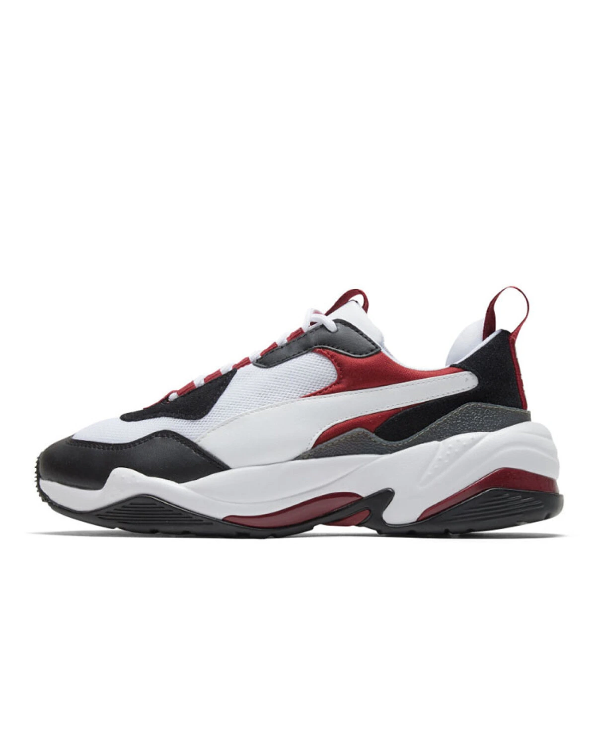 PUMA Thunder Fashion 2.0 кроссовки трендовые бело-черно-красные картинка