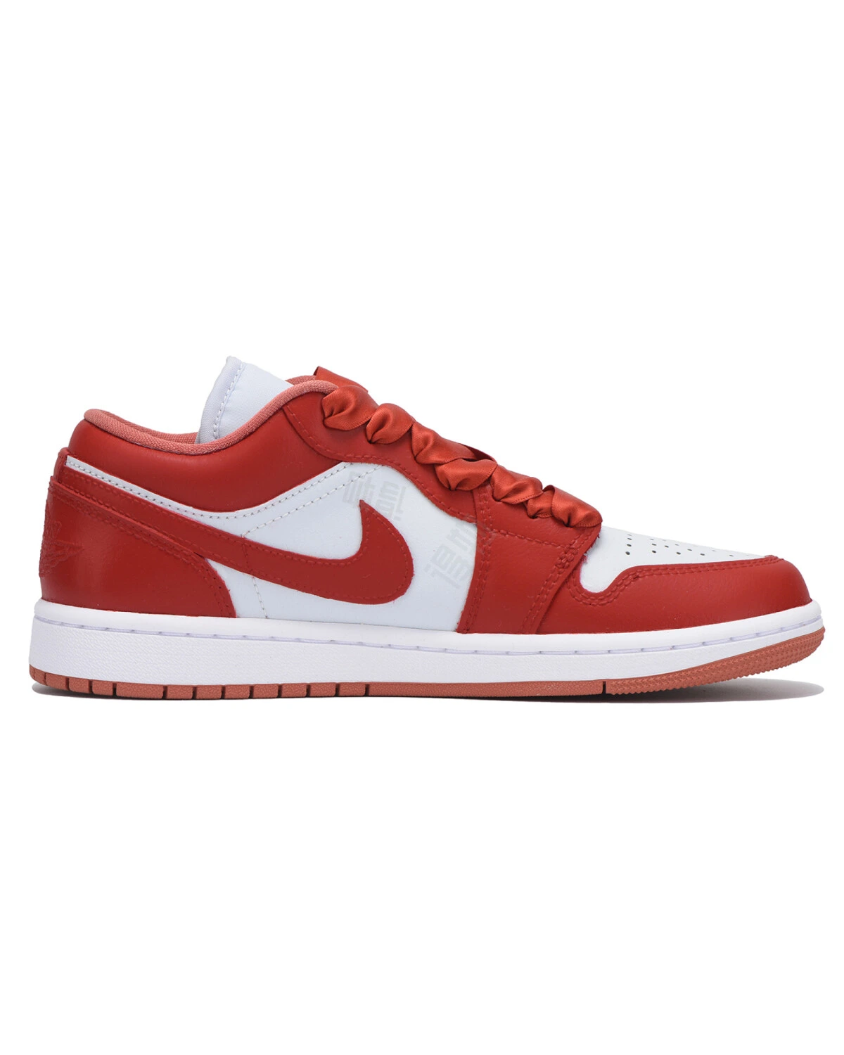 Jordan Air Jordan 1 женские свадебные кроссовки красно-белые с жемчугом картинка