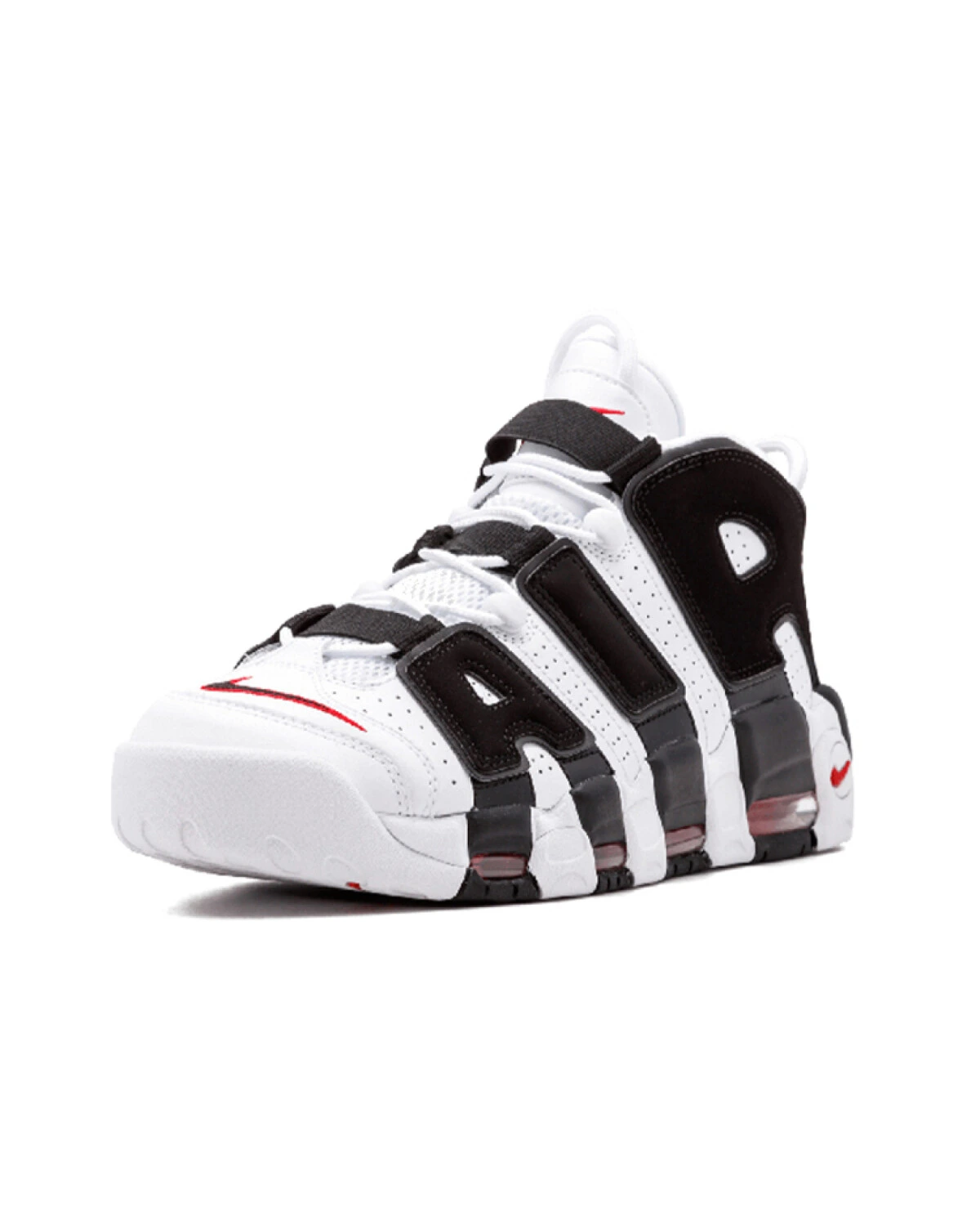 Nike Air More Uptempo унисекс кроссовки черно-белые баскетбольные картинка
