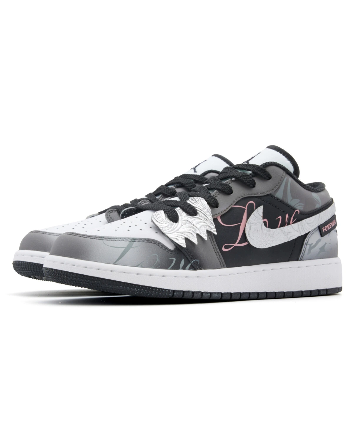 Jordan Air Jordan 1 Low мужские ретро кроссовки серебристо-серые картинка