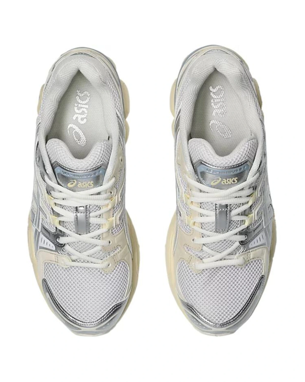 Asics GEL-Nimbus 9 унисекс кроссовки для бега с амортизацией GEL серебристые картинка