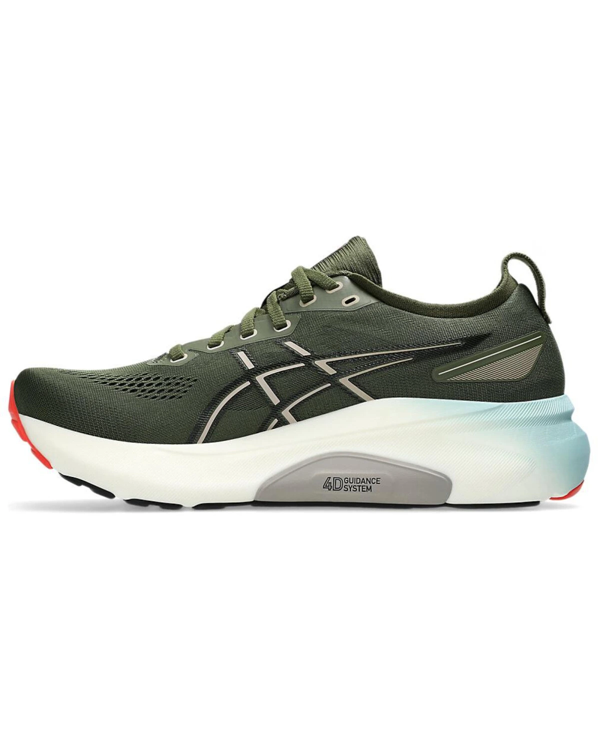 Asics 31 мужские кроссовки для бега комфортные стабильные дышащие зелёные картинка