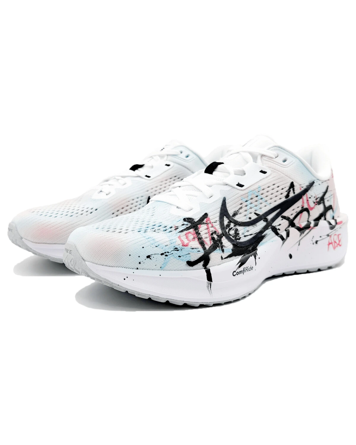 Nike Quest 6 Adventure Thinking мужские кроссовки сетка амортизация черно-белые картинка
