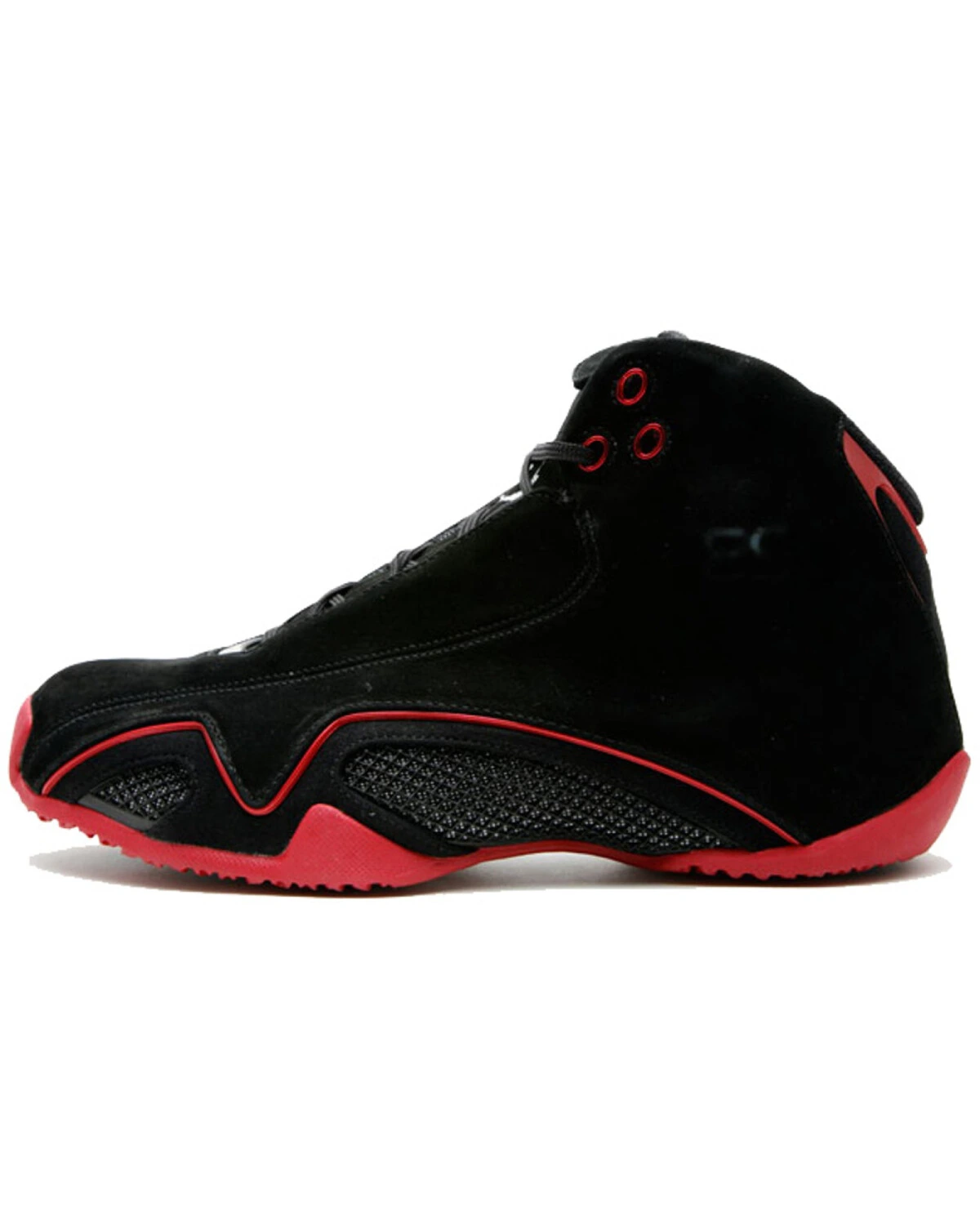 Jordan Air Jordan 21 Retro Bred мужские баскетбольные кроссовки высокие черные картинка