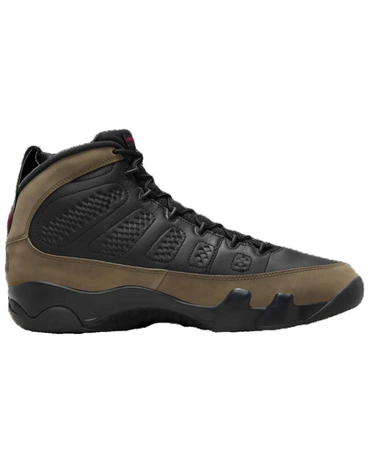 Jordan Air Jordan 9 мужские кроссовки черно-коричневые с шнуровкой картинка