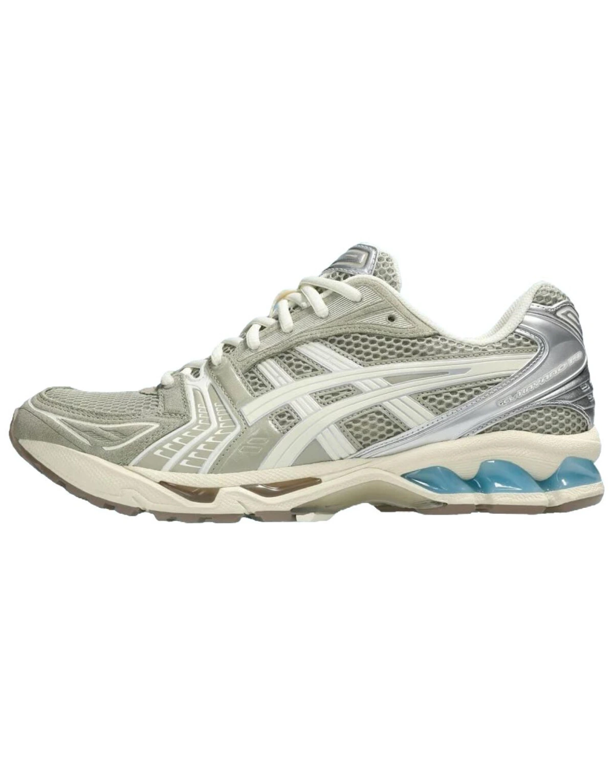 Asics Gel-Kayano 14 unisex кроссовки для бега серые с амортизацией картинка