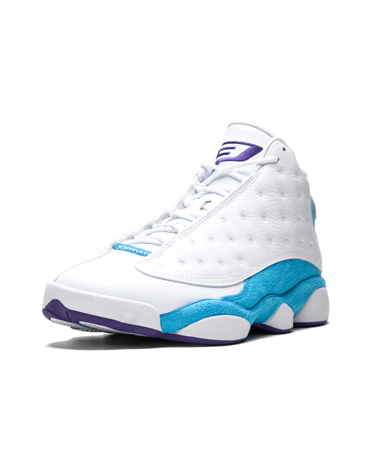 Jordan Air Jordan 13 Retro Chris Paul Home мужские кроссовки высокие белые с синим картинка