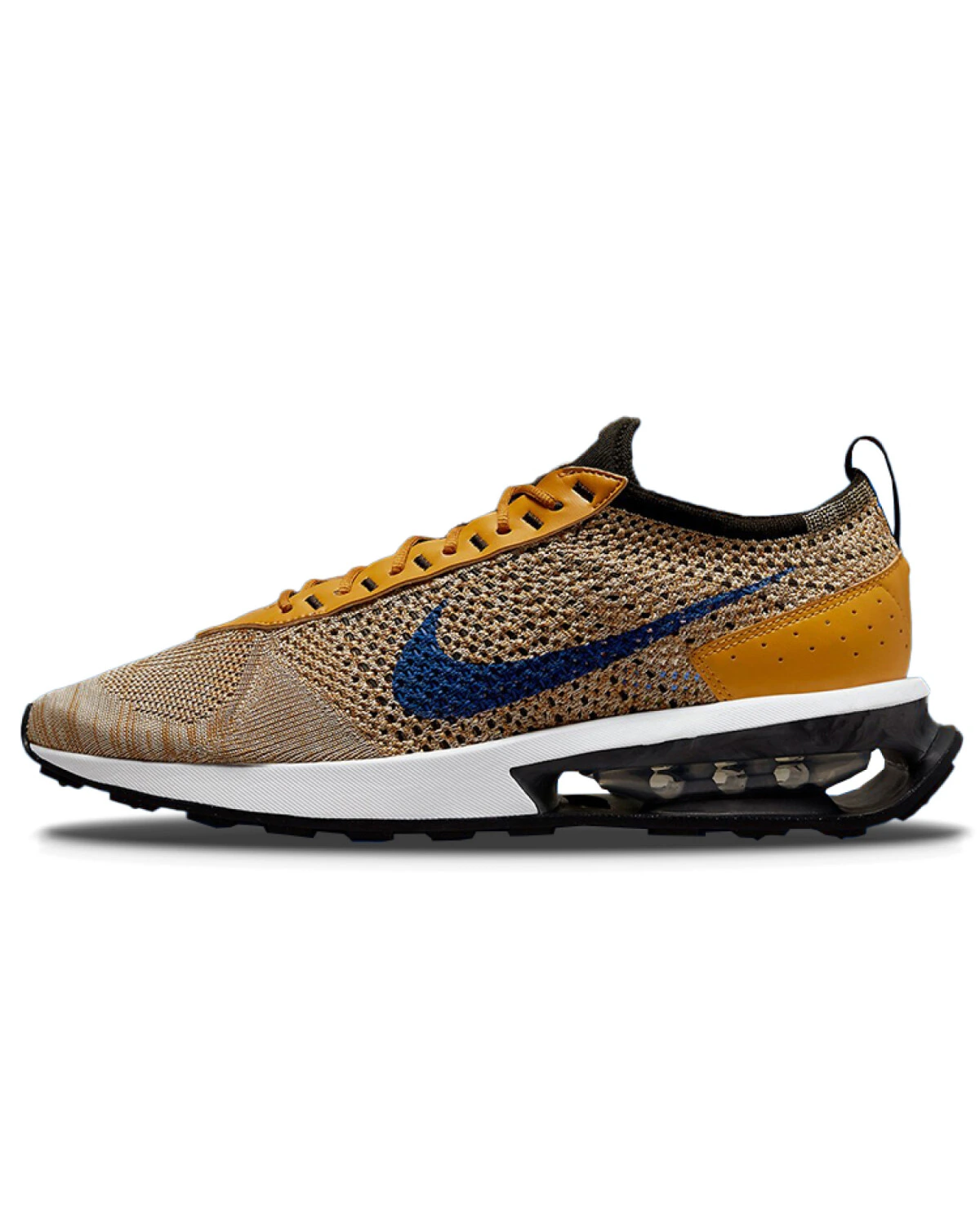 Nike Air Max Flyknit Racer мужские дышащие кроссовки коричневые картинка