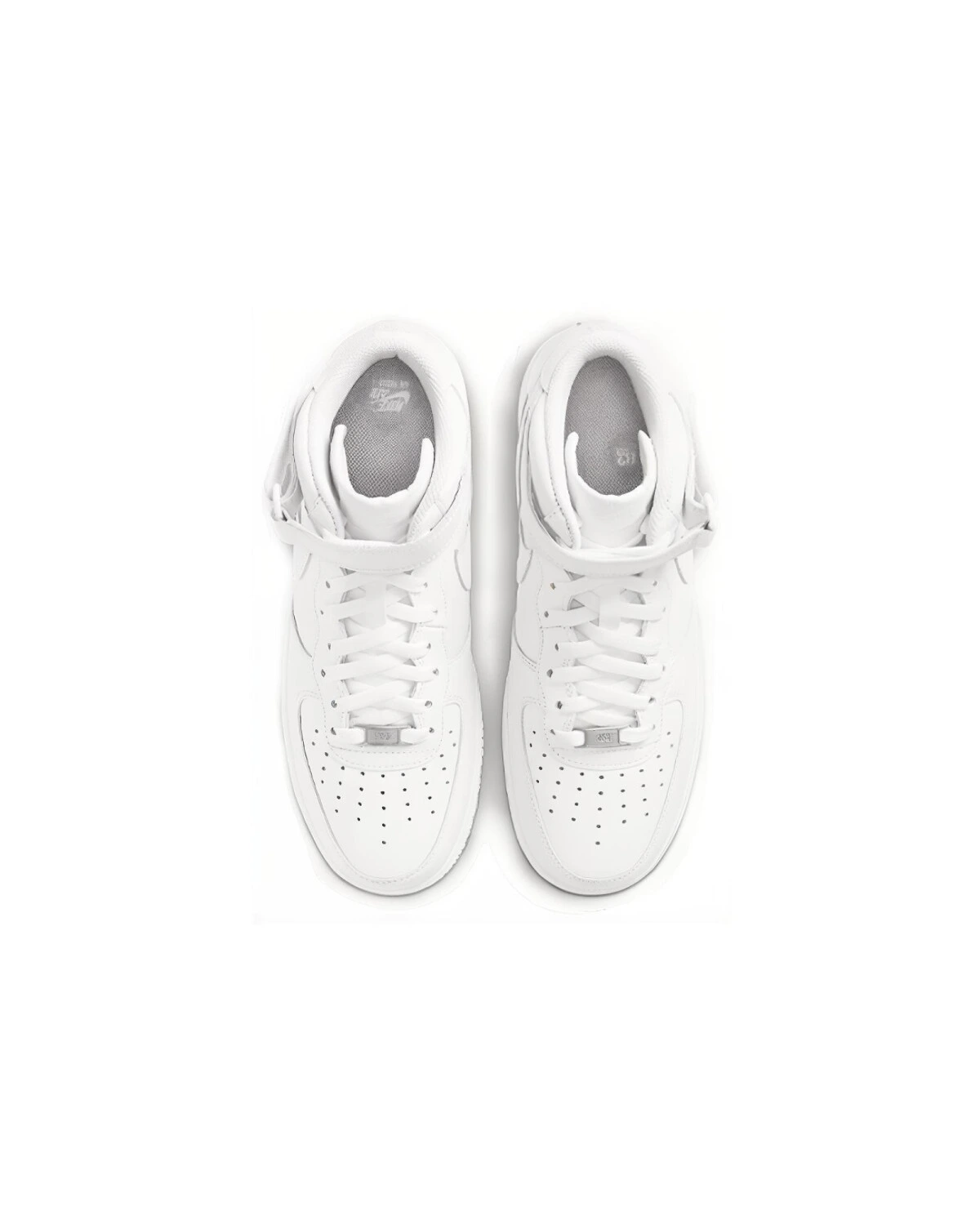 Nike Air Force 1 '07 мужские кроссовки белые средней высоты картинка