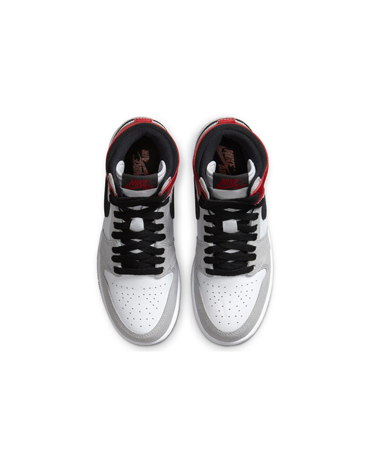 Jordan Air Jordan 1 High OG Smoke Grey детские кроссовки высокие кожаные серые картинка