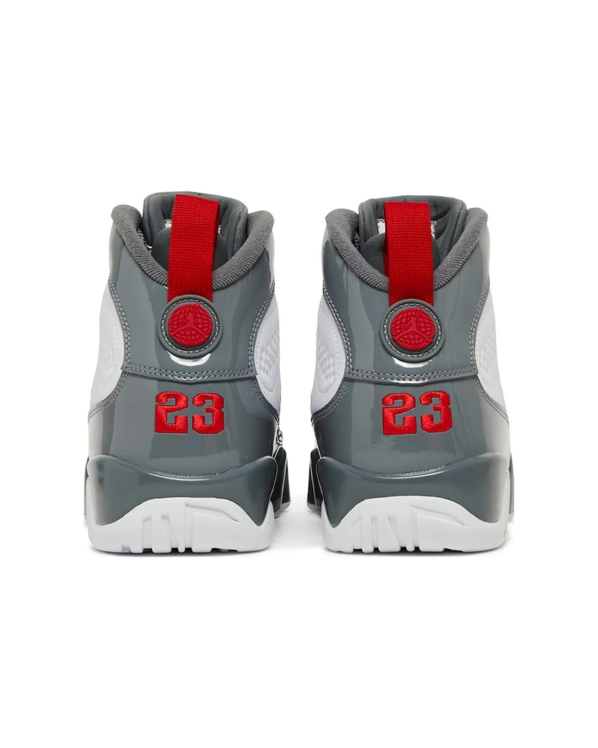 Jordan Air Jordan 9 унисекс кроссовки высокие бело-серые картинка