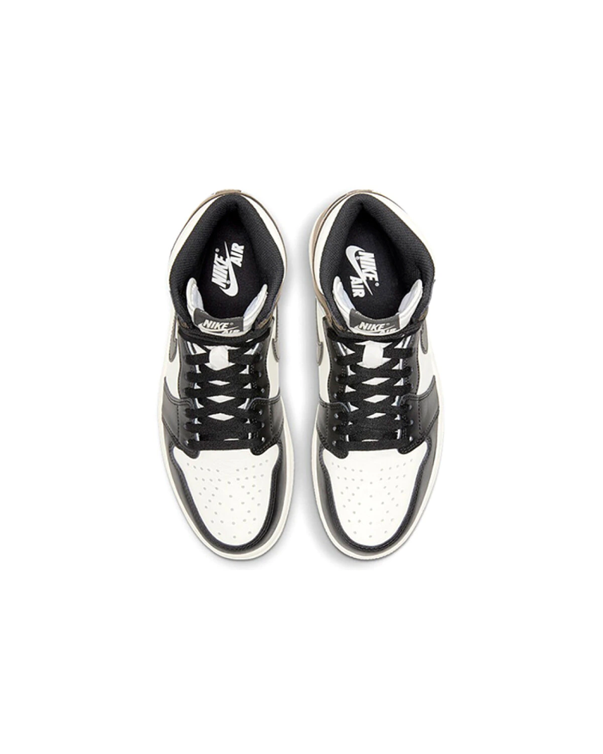 Jordan Air Jordan 1 Retro High OG "Dark Mocha" unisex высокие кроссовки черно-коричневые картинка