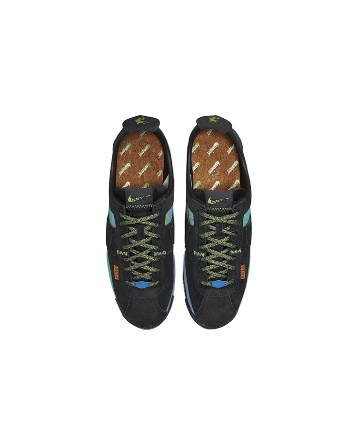 Nike Cortez Collection unisex кроссовки черные повседневные картинка