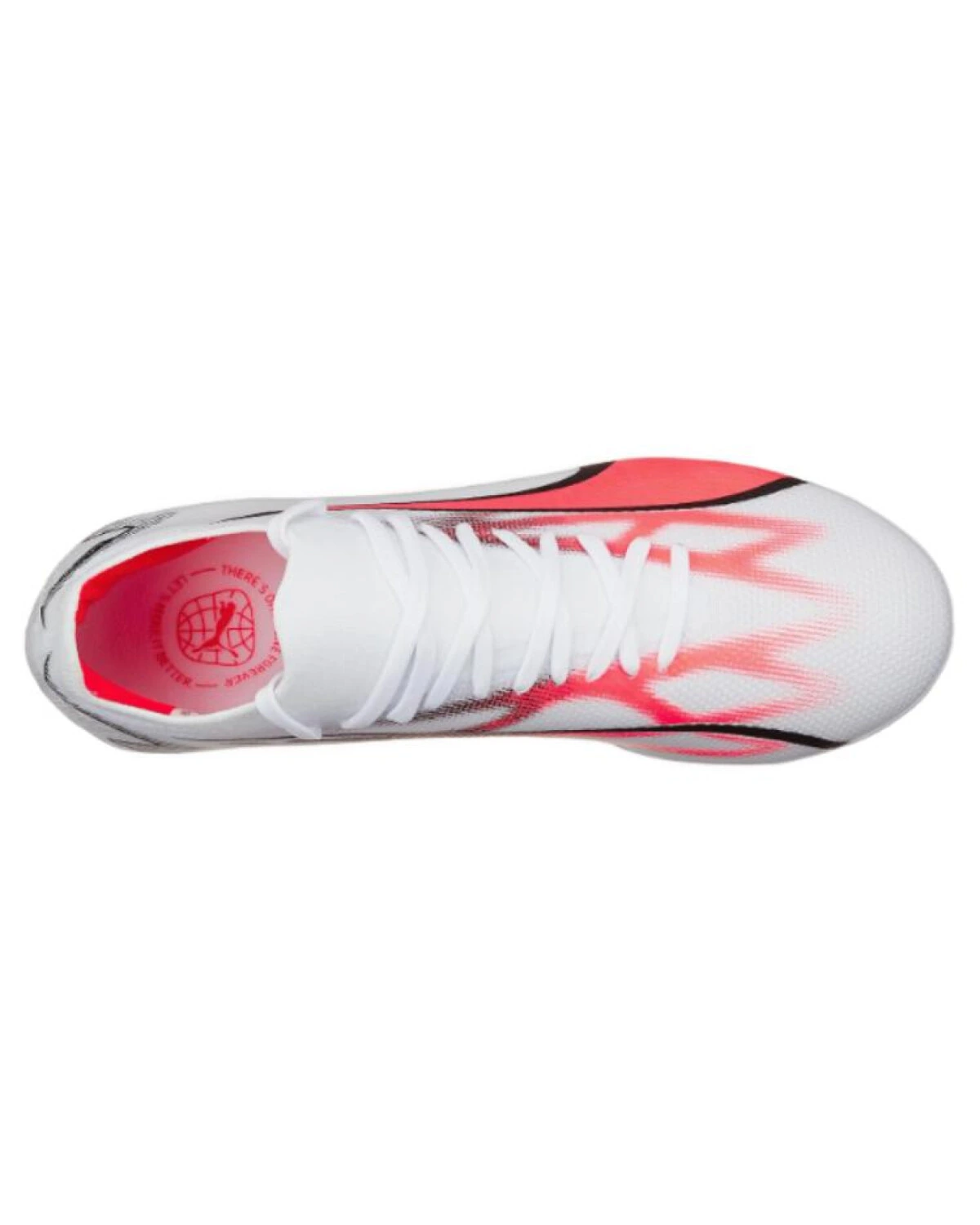 PUMA Ultra Match унисекс футбольные бутсы бело-розовые из искусственной кожи картинка