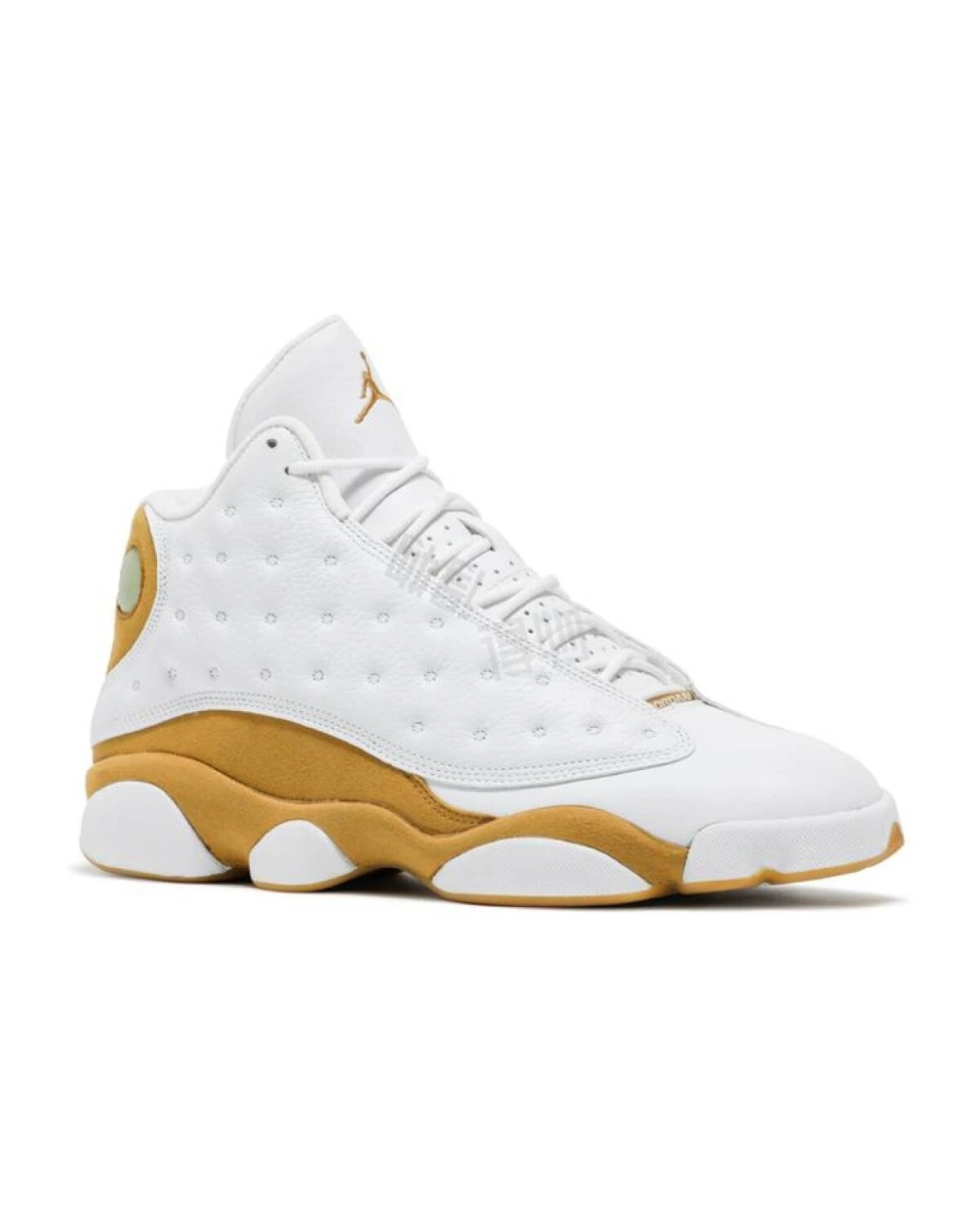Jordan Air Jordan 13 Retro Wheat мужские кроссовки высокие чёрно-жёлтые картинка