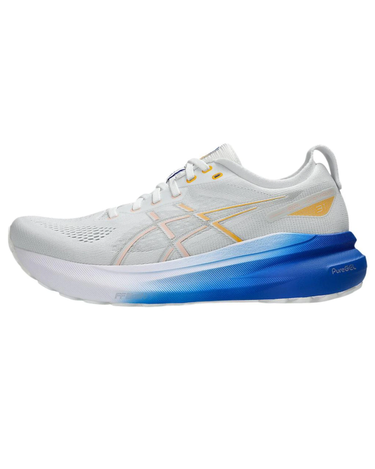 Asics Gel-Kayano 31 мужские спортивные кроссовки белые для бега картинка