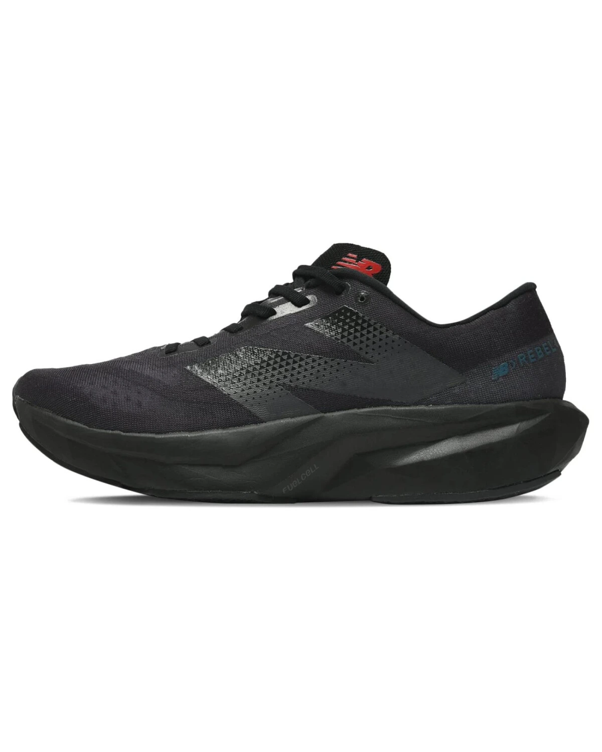 New Balance Rebel V4 унисекс кроссовки для бега черно-зеленые картинка