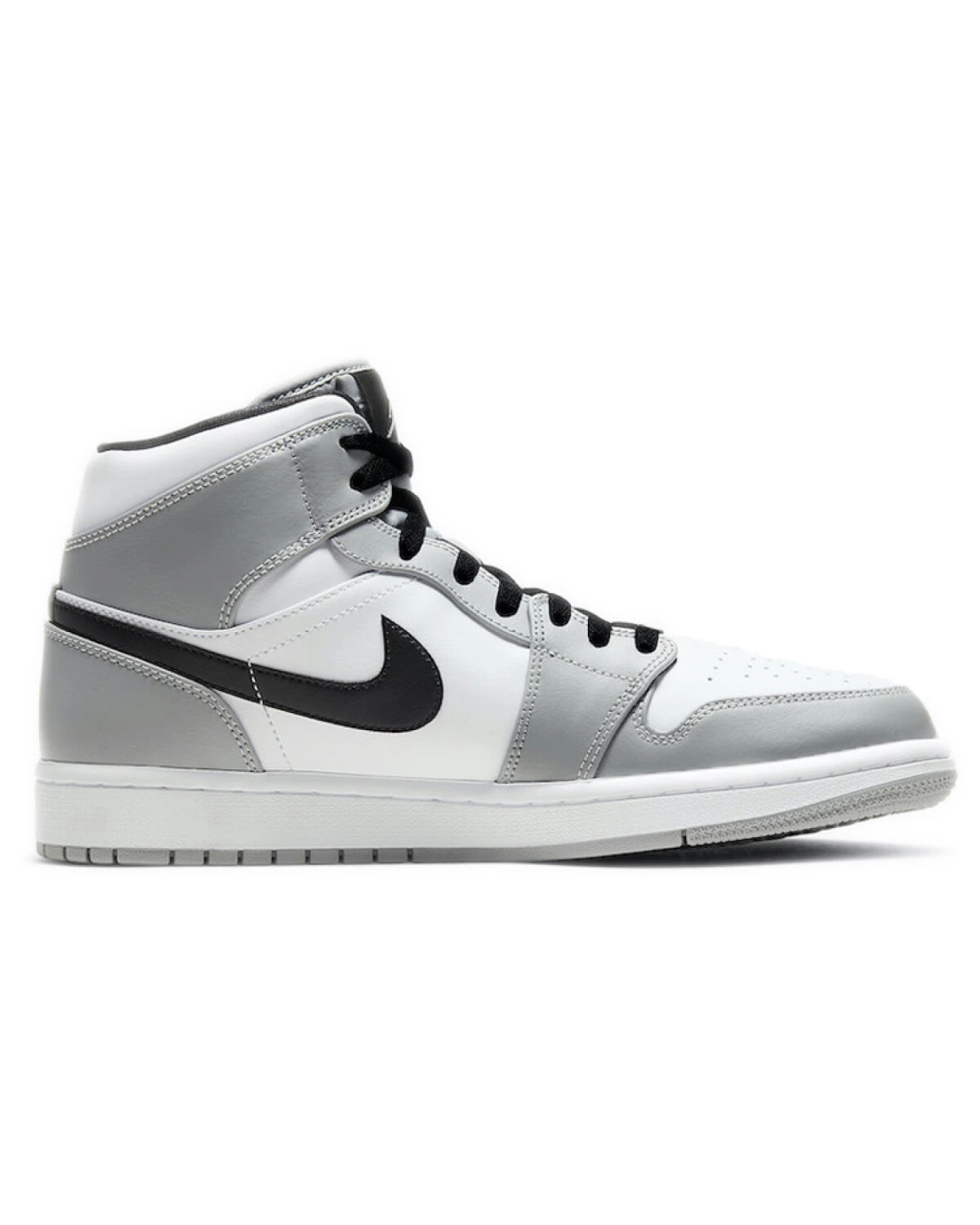 Jordan Air Jordan 1 унисекс кроссовки серые высокие картинка