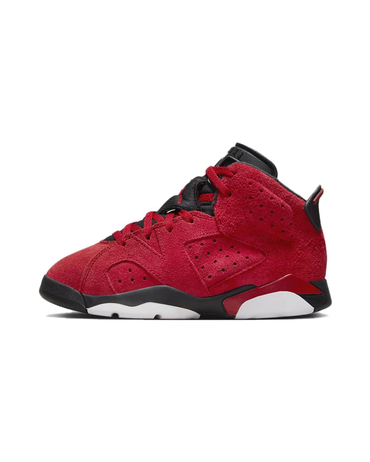 Jordan Air Jordan 6 BP детские баскетбольные кроссовки красно-черные с амортизацией картинка