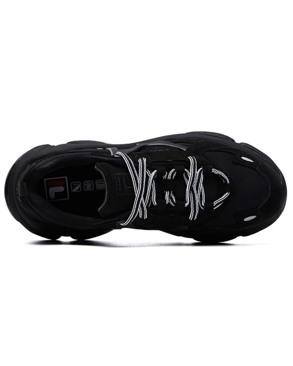 FILA RJV мужские повседневные кроссовки черные комфортные картинка