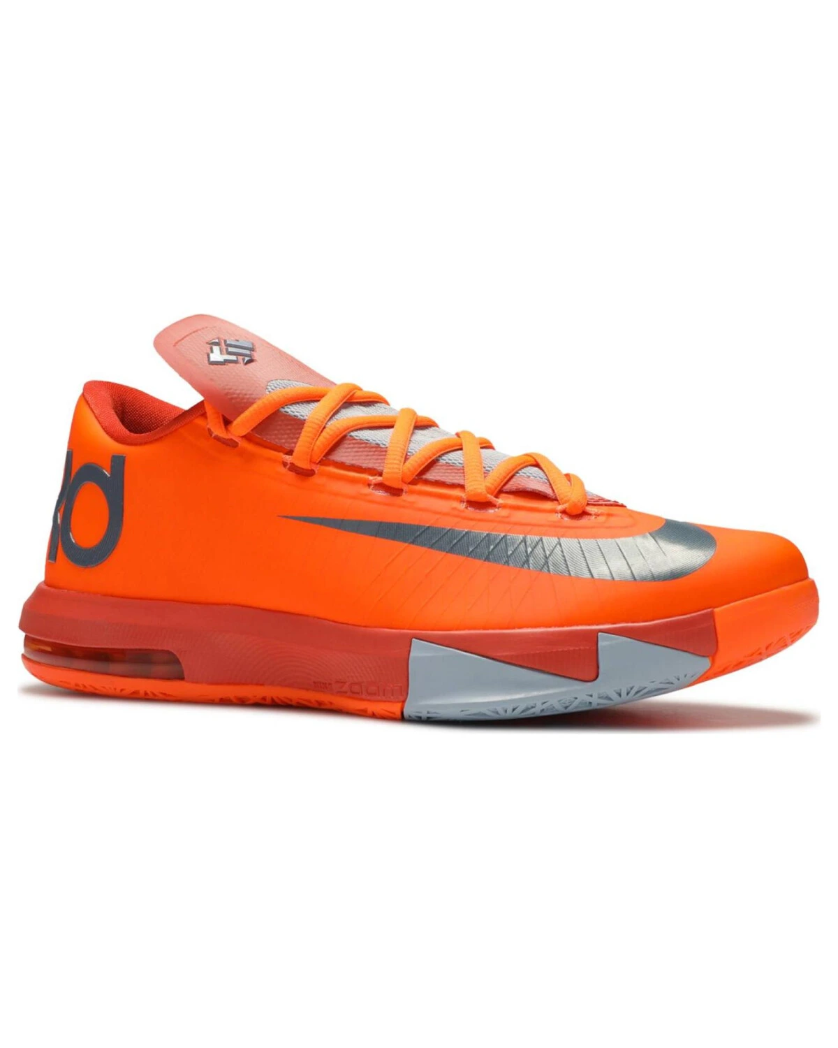 Nike KD 6 мужские спортивные кроссовки противоскользящие оранжевые картинка