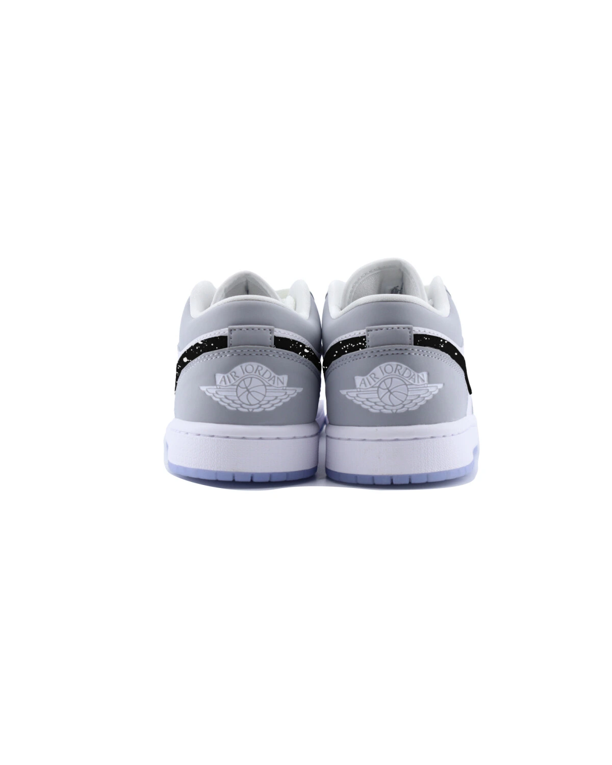 Jordan Air Jordan 1 женские кроссовки комфортные серо-голубые картинка