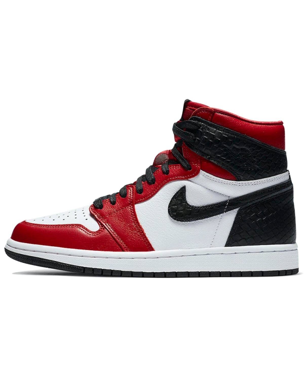 Jordan Air Jordan 1 High OG "Satin Red" женские спортивные кроссовки красные кожаные картинка