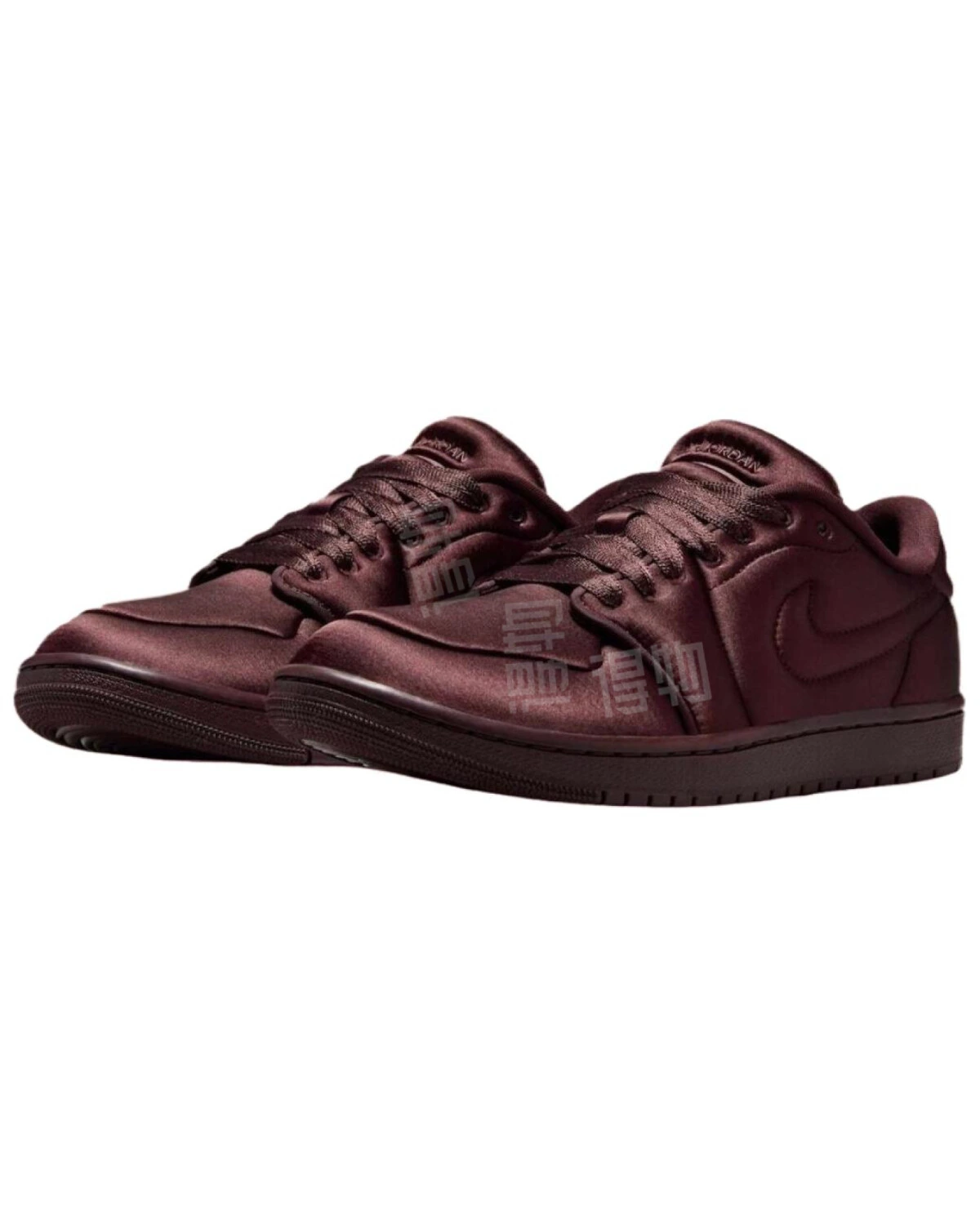 Jordan Air Jordan 1 Low MM Satin Earth женские баскетбольные кроссовки красно-коричневые картинка