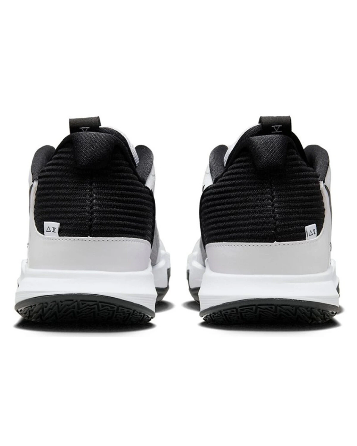 Nike Kyrie Low 5 унисекс кроссовки спортивные белые с черными вставками картинка