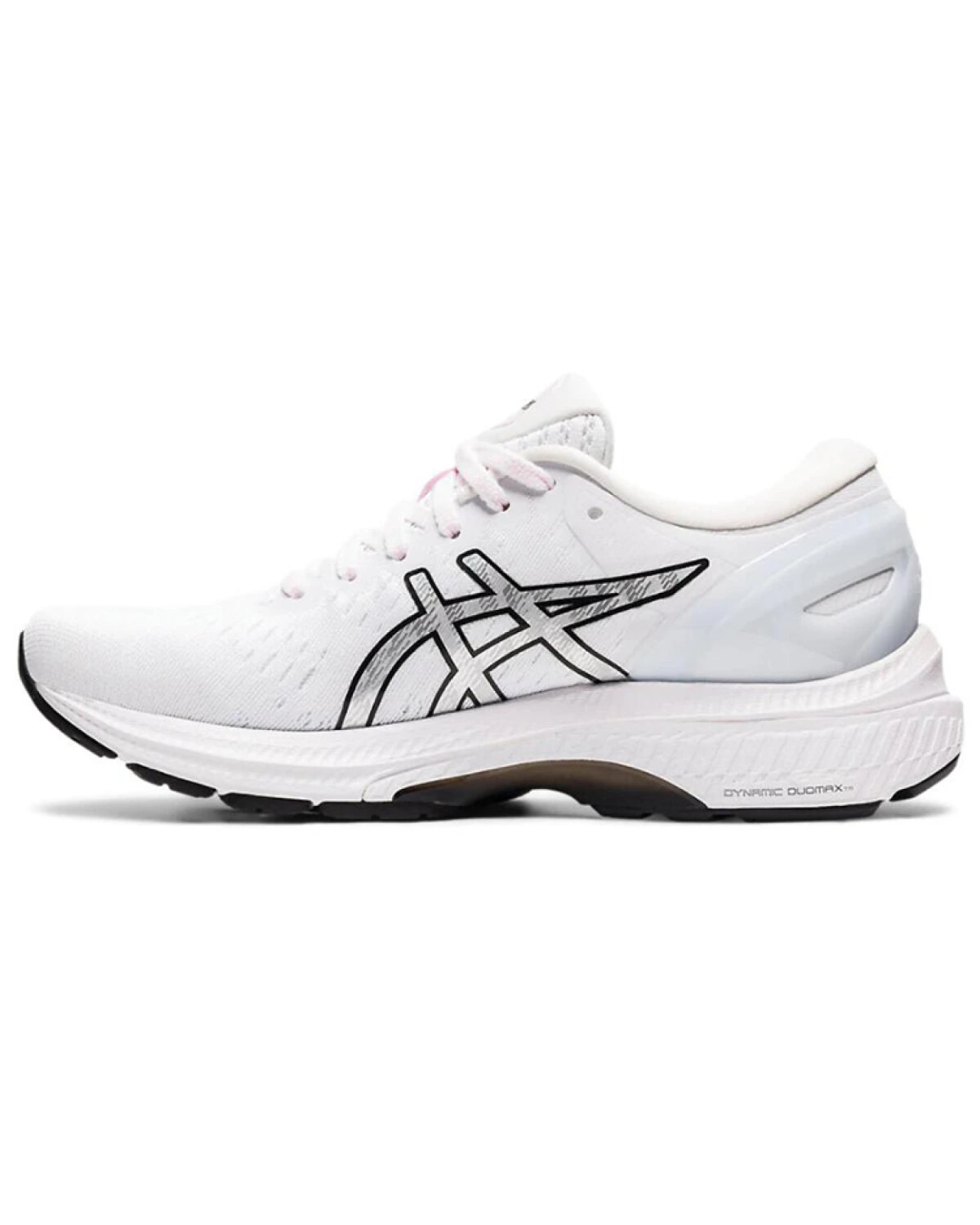 Asics Gel-Kayano 27 женские кроссовки для бега тканевые серебристые картинка