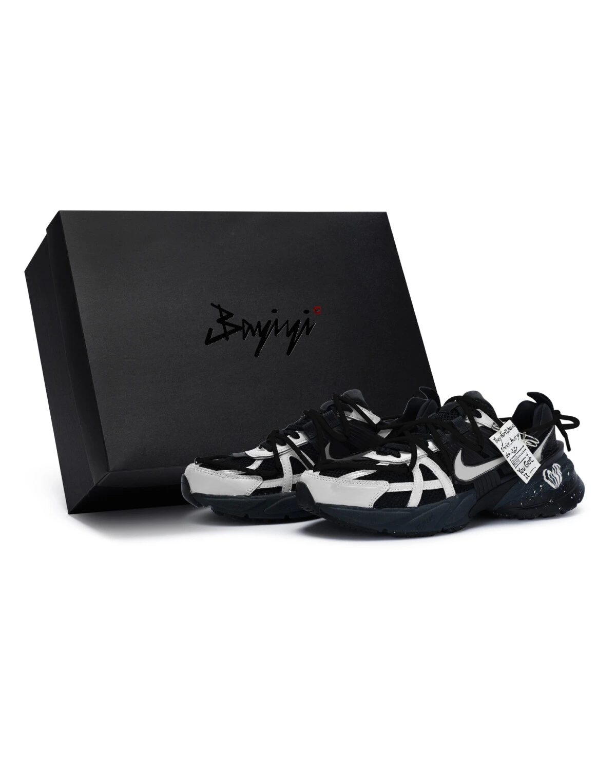 Nike V2K Run унисекс кроссовки с амортизацией и износостойкостью картинка