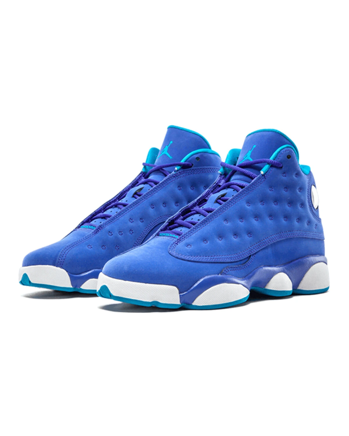 Jordan Air Jordan 13 Retro Hornets детские кроссовки высокие с амортизацией картинка