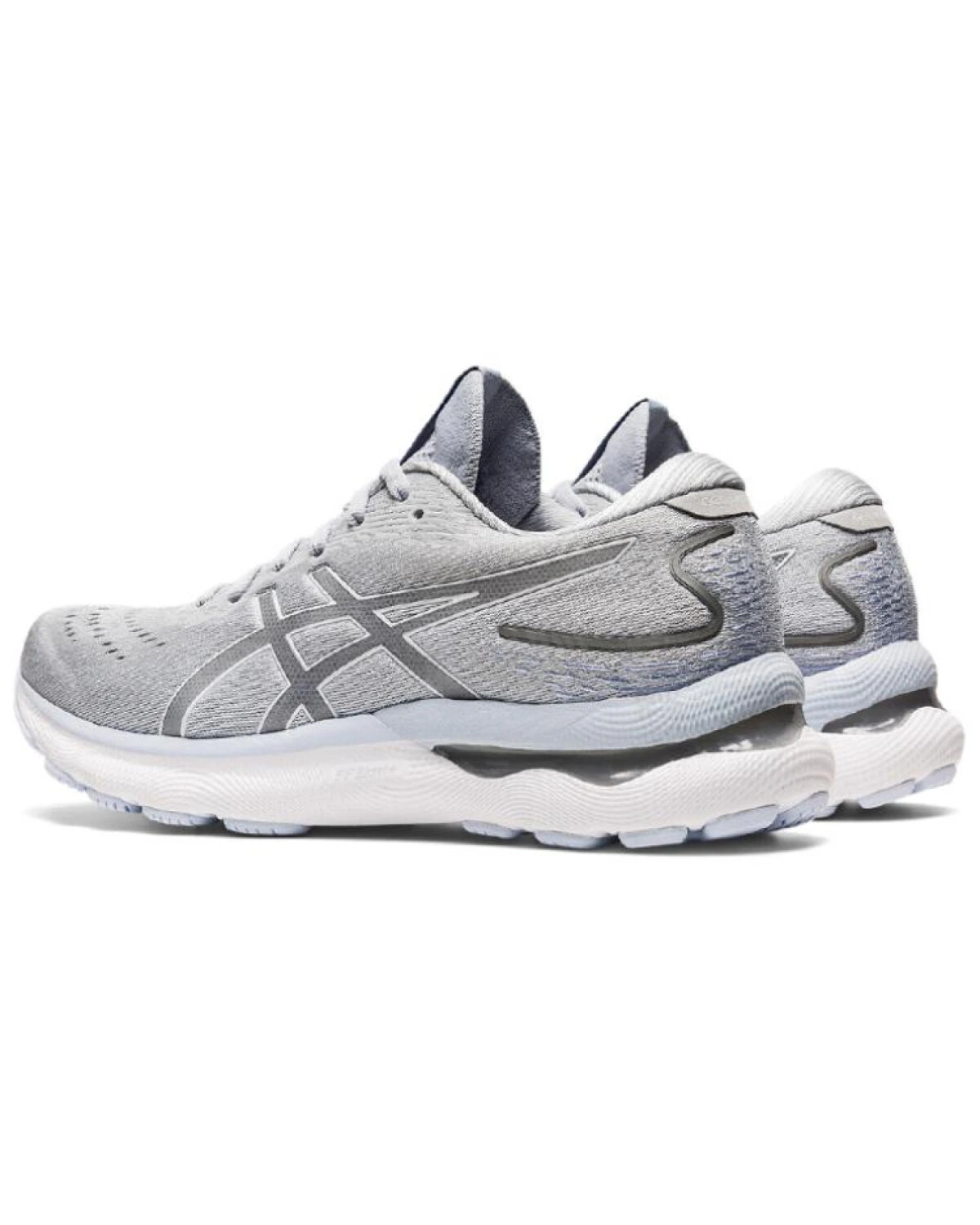 Asics GEL-Nimbus 24 женские кроссовки для бега серые с амортизацией картинка