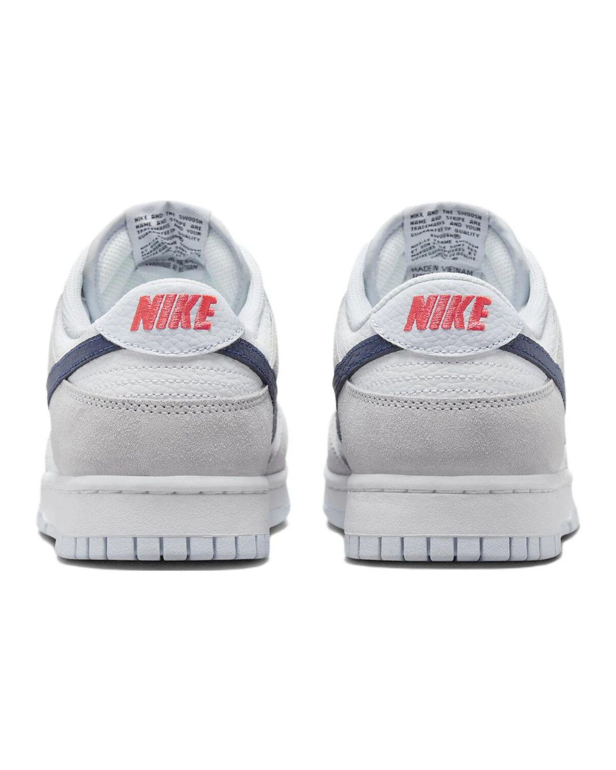 Nike Dunk unisex кроссовки для скейтбординга белые из ткани и синтетической кожи картинка