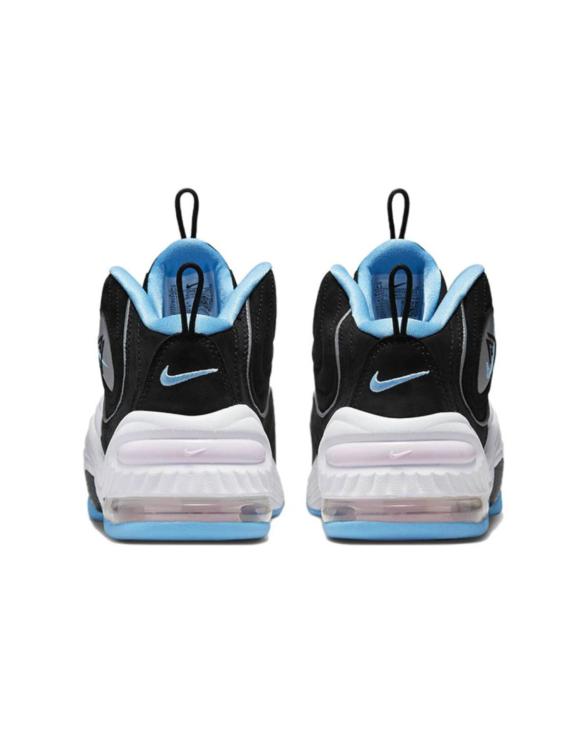 Nike Air Max Penny 2 мужские кроссовки черно-синие средние картинка
