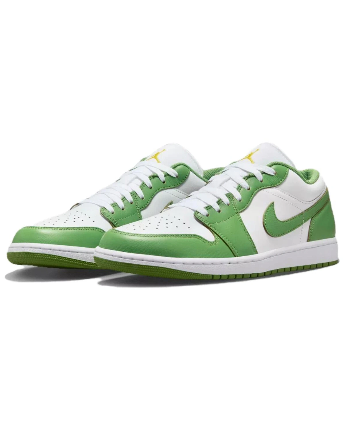 Jordan Air Jordan 1 унисекс кроссовки кожаные зелёные картинка