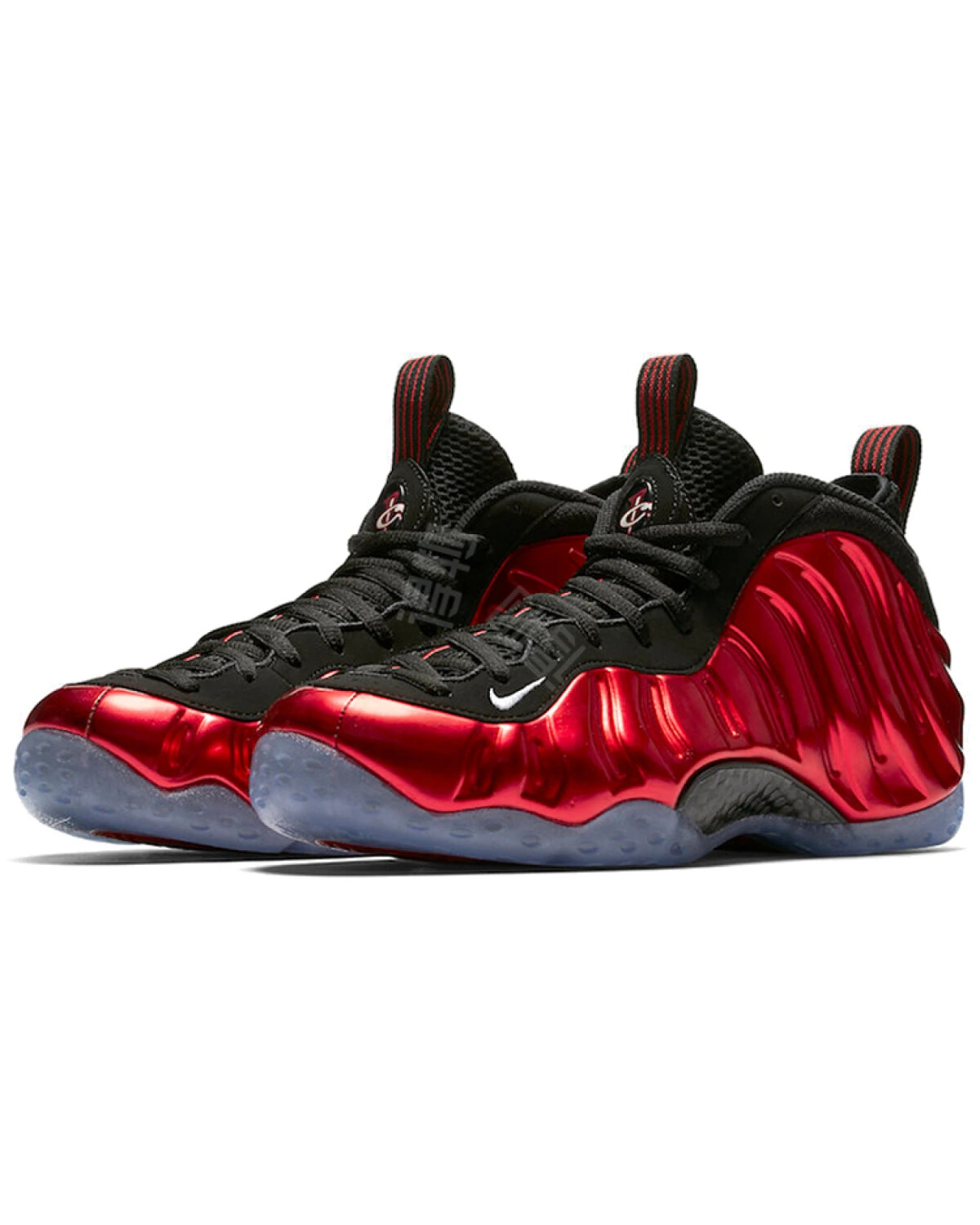 Nike Foamposite One мужские кроссовки красные баскетбольные картинка