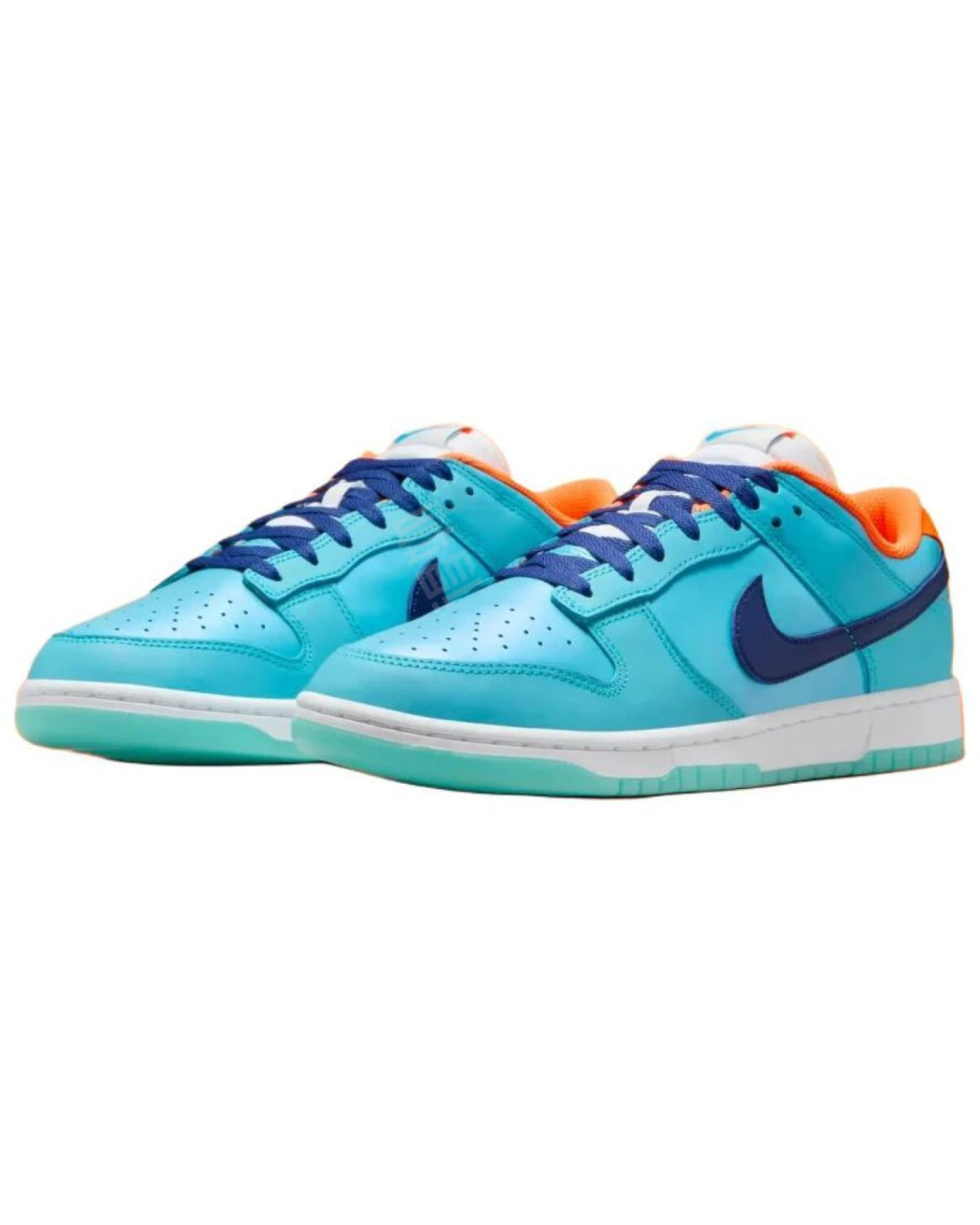 Nike Dunk LOW “Baltic Blue/Total Orange” unisex кроссовки синие противоскользящие износостойкие картинка