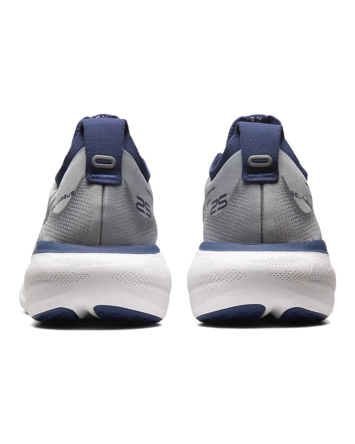 Asics GEL-Nimbus 25 мужские кроссовки для бега с амортизацией и дышащим верхом серо-голубые картинка