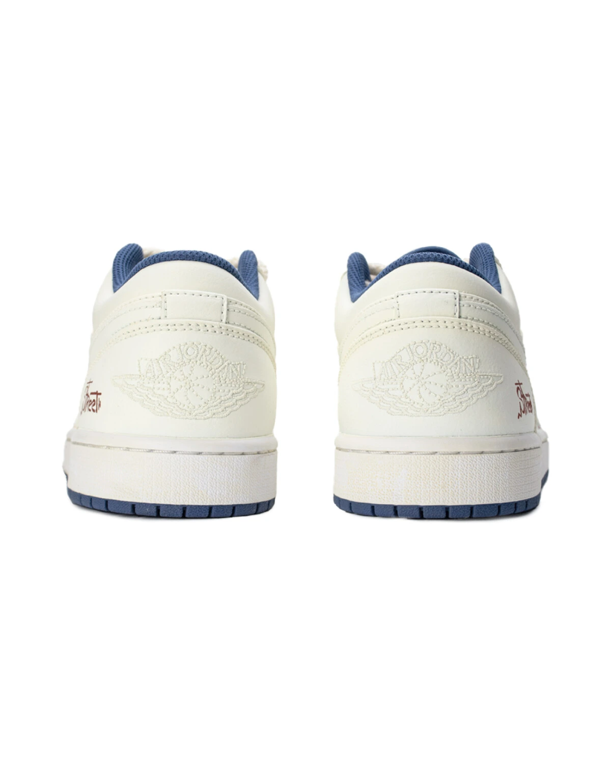 Jordan Air Jordan 1 Low Vibe мужские кожаные кроссовки молочно-белые картинка