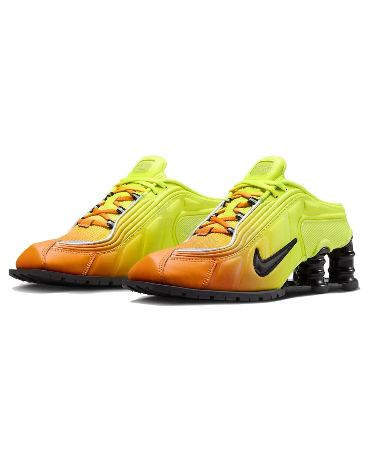 Nike Shox MR4 женские кроссовки повседневные оранжевые картинка
