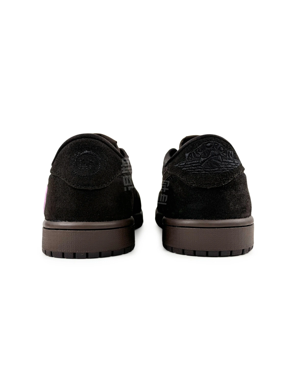 Jordan Air Jordan 1 unisex кроссовки спортивные коричневые с амортизацией картинка