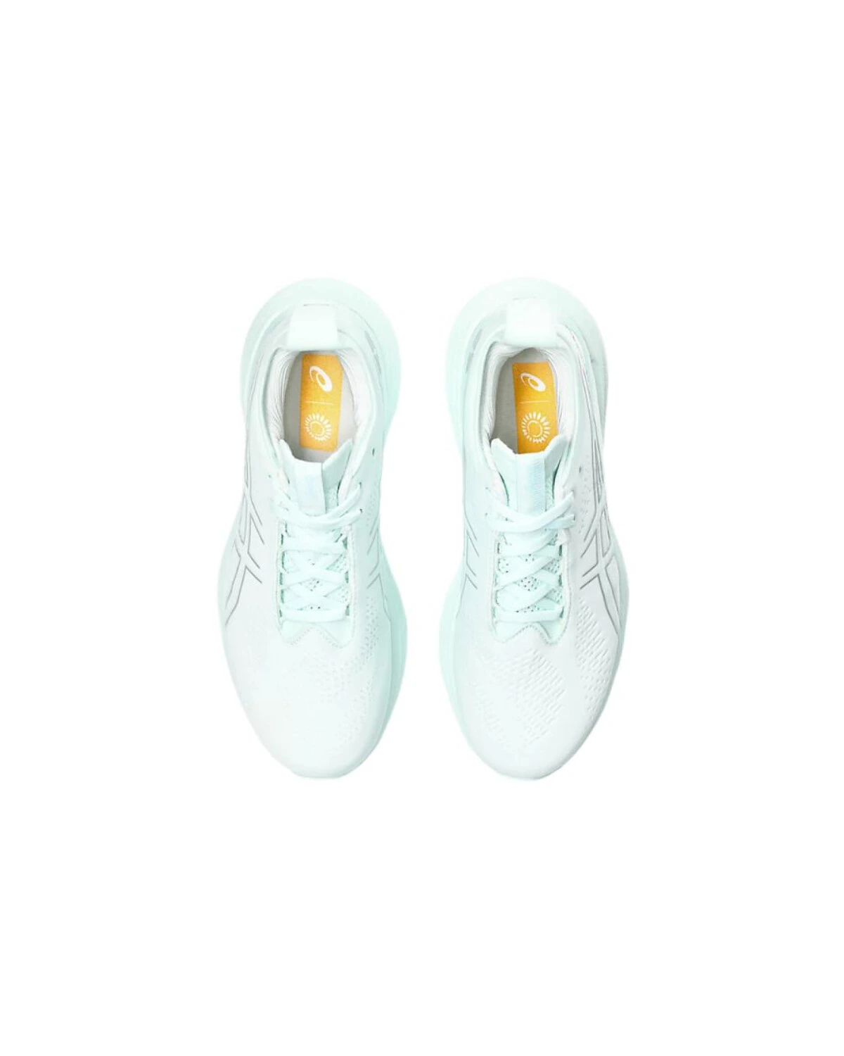 Asics GEL-Nimbus 25 женские кроссовки для бега с амортизацией GEL голубые картинка