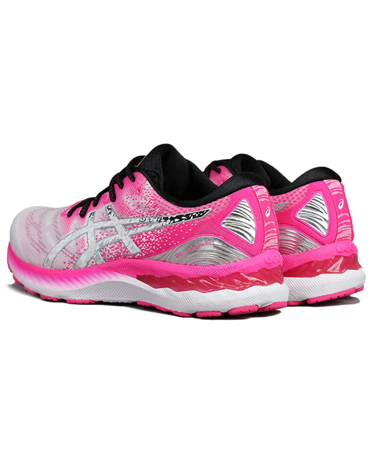 Asics GEL-Nimbus 23 мужские кроссовки для марафона розовые с тканью и синтетикой картинка